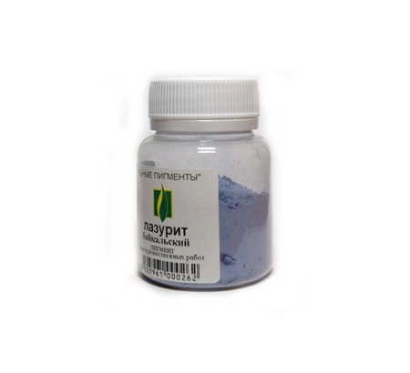 Колер 0,1л, №21 черный Lazurit
